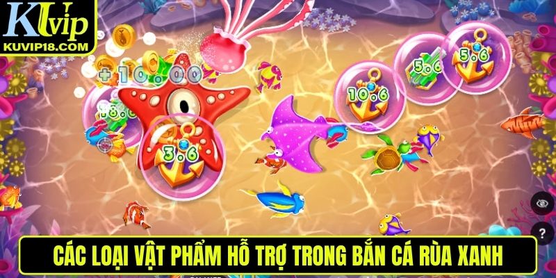 Các loại vật phẩm hỗ trợ