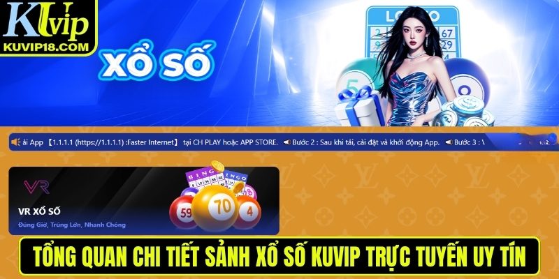Tổng quan sảnh Xổ Số KUVIP